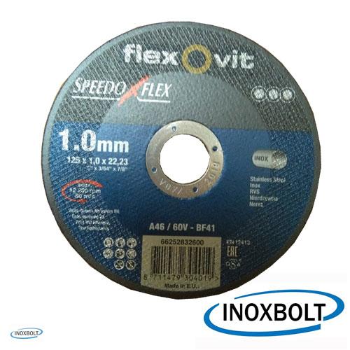 Speedoflex inox acél vágókorong 125x1 mm
