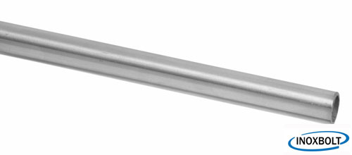 Rozsdamentes szálcsiszolt cső (D12×1,5mm, 6 méter)