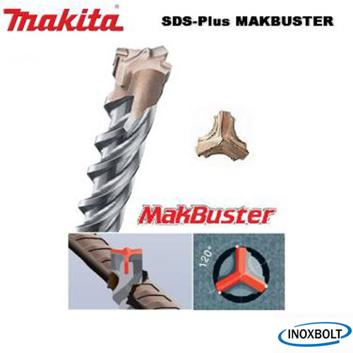 Makita Makbuster SDS-Plus fúrószár 10x160mm