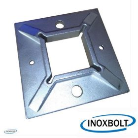 Oszloptalp 40x40mm zártszelvényhez