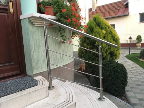 4 soros talpra szerelt korlátoszlop D42,4mm