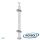 Korlátoszlop üvegtartóval D42,4 (sarokoszlop)